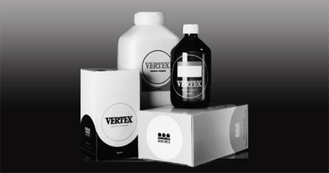 1960 年推出全新 Vertex 产品 — 义齿材料