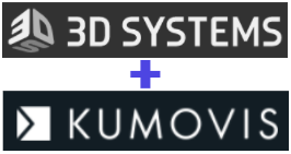 3D Systems与Kumovis Logo