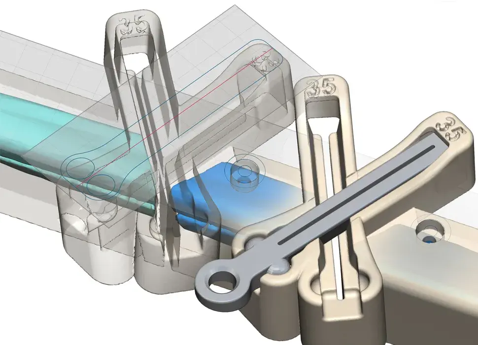 Fibula guide design