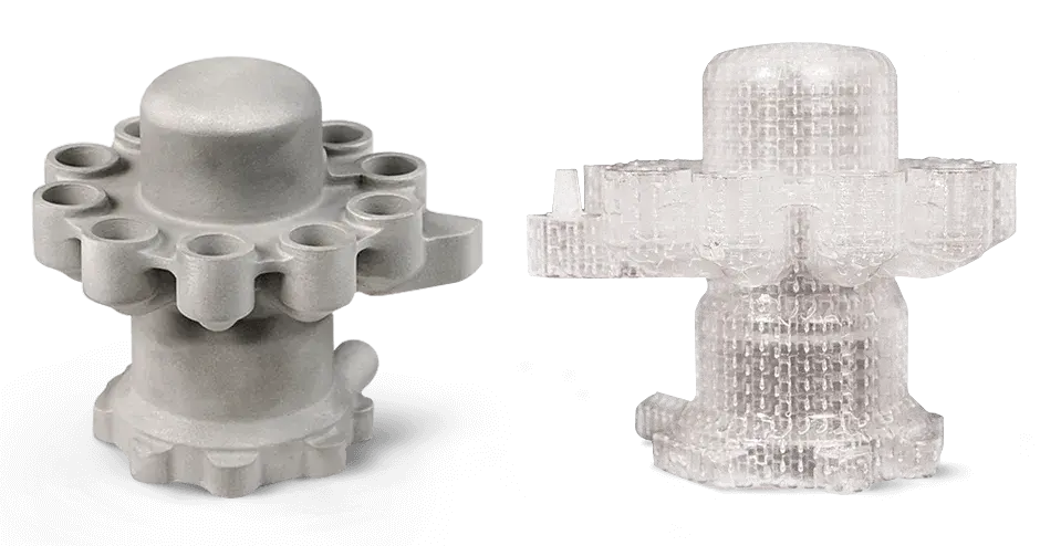 3D 打印 SLA 铸模和铸造零件
