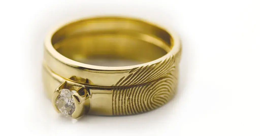 Vowsmith 制作的成品铸造戒指