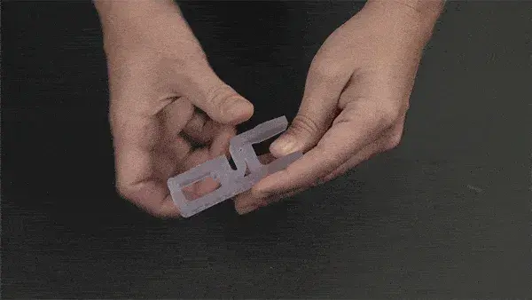 3D Systems VisiJet Armor M2G CL 柔性卡扣