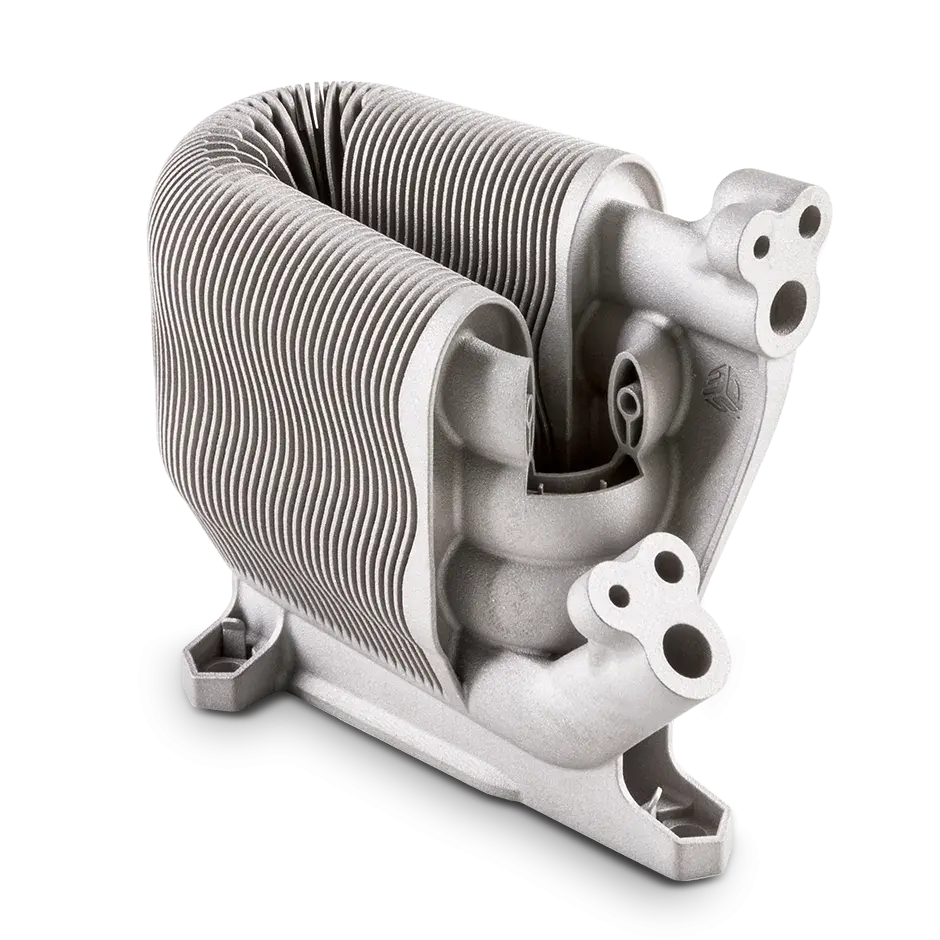 Lamellar heat exchanger printed in LaserForm 316L (B)
