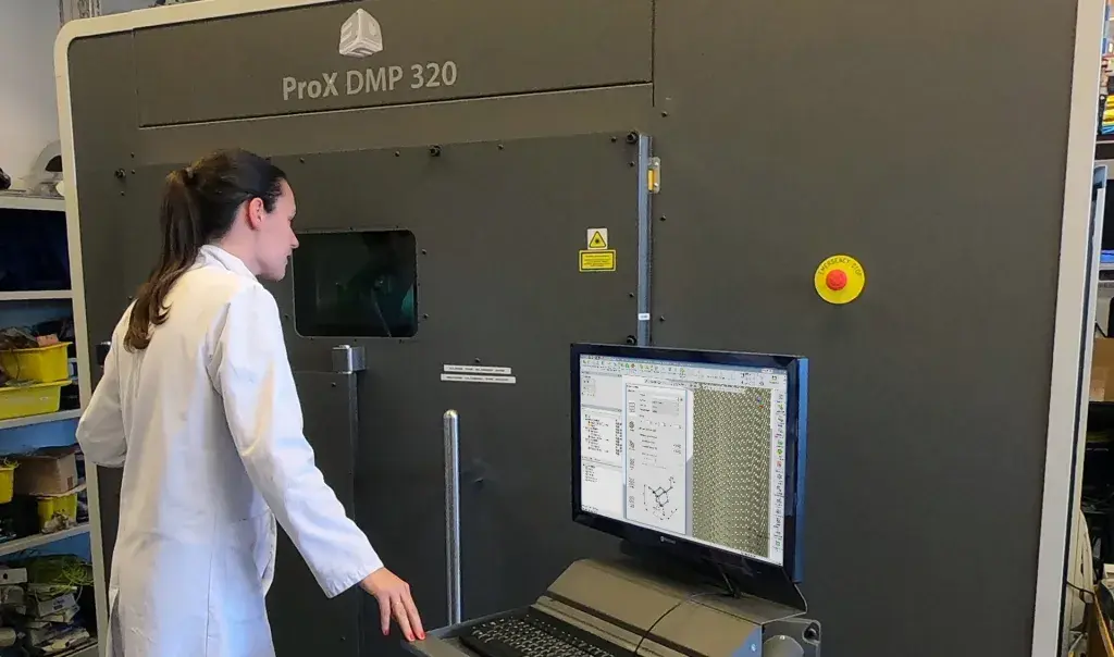 鲁汶大学金属增材制造研究实验室的研究员使用 3D Systems 3DXpert 软件和 ProX DMP 320 打印机