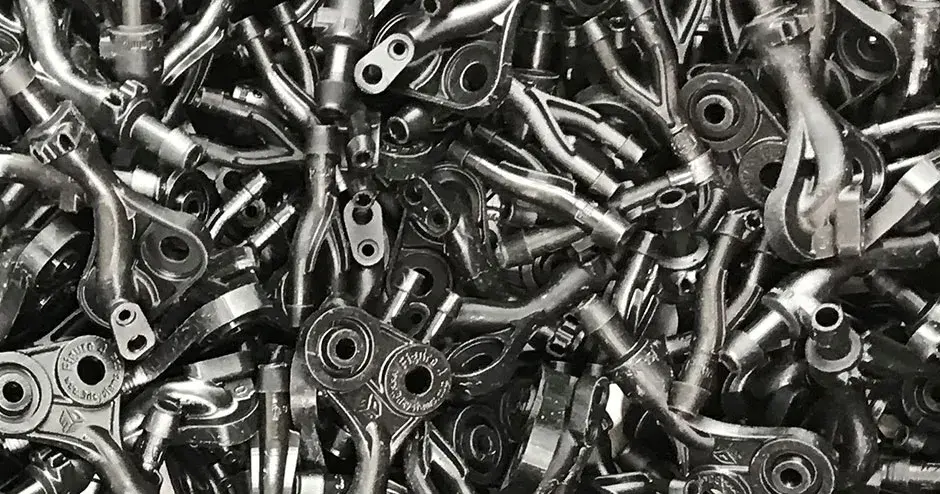 一组塑料 3d 打印部件