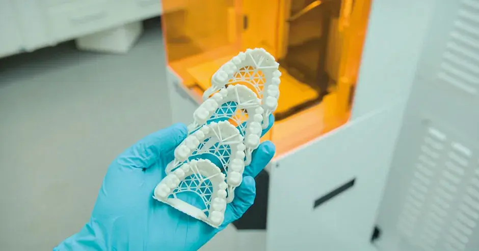3D 打印的畸齿矫正模具