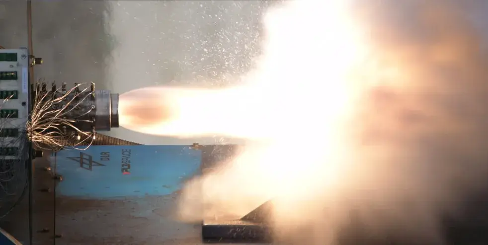 德国航天中心 Smile 项目点火测试