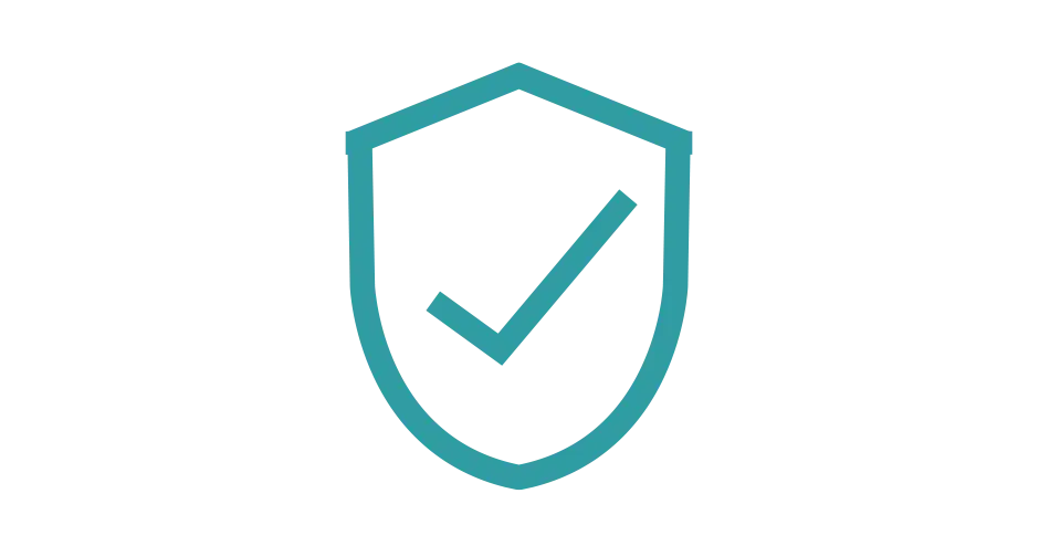 面罩内带有校验标记的图片 