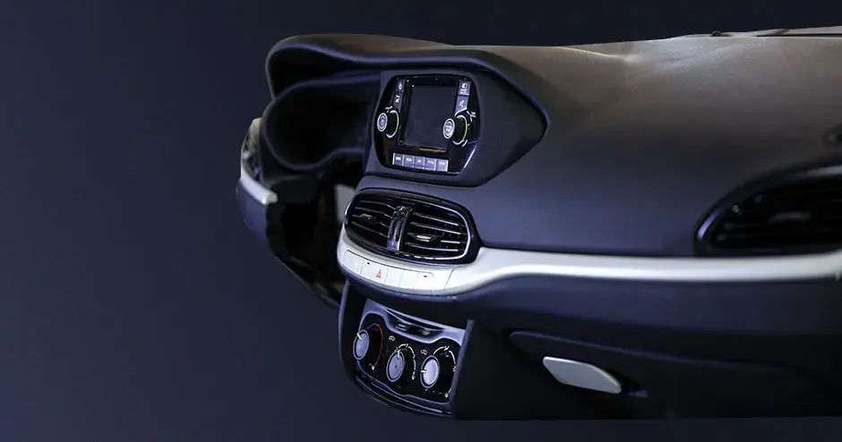 3D 打印的汽车内部控制台