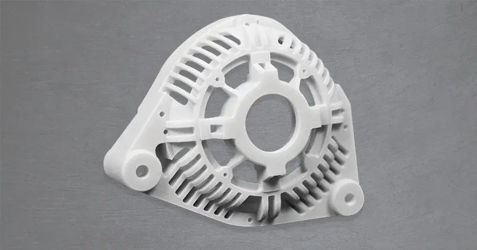 Duraform HST材料SLS技术打印的交流发电机盖板
