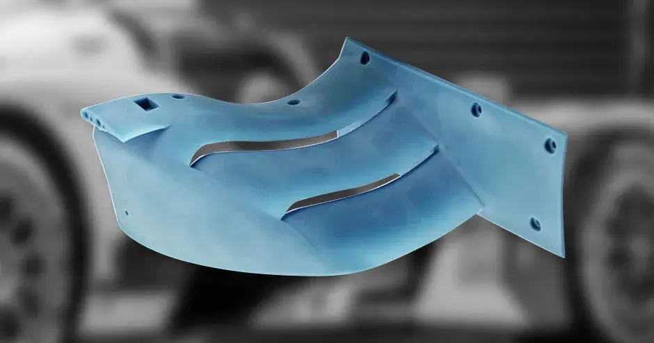 Sauber 使用 ProX 800 和Accura Bluestone材料打印的风洞部件 alt