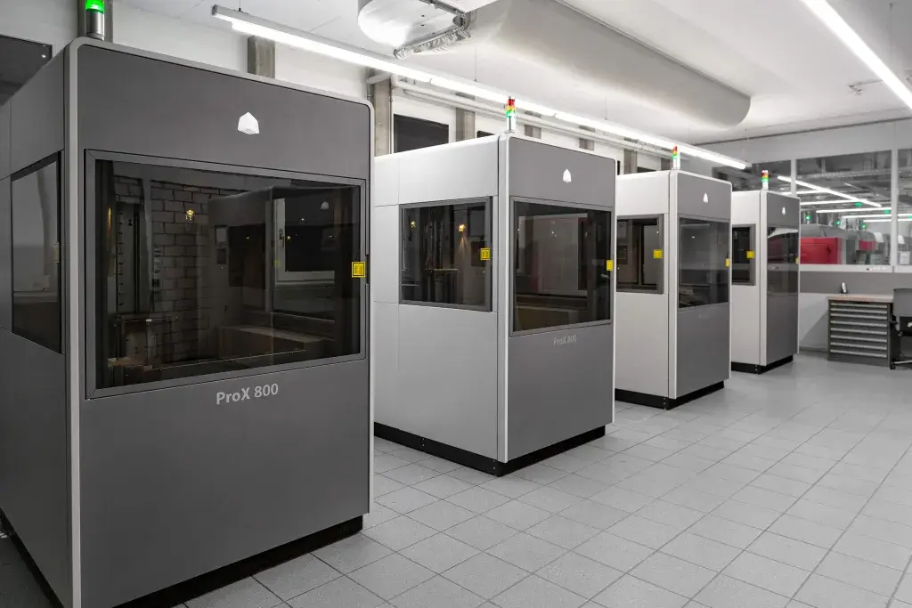 由 3D Systems 解决方案提供支持的 Sauber Engineering 内部工厂