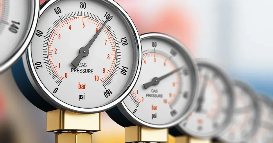 汽车行业高压气体压力表