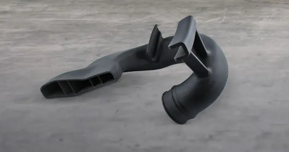 sls 3d printed duraform ex black 刹车冷却装置