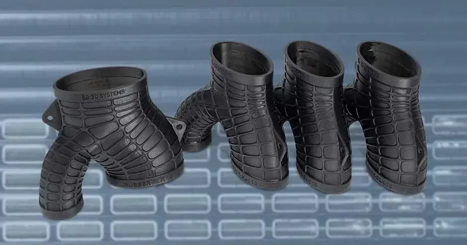 Figure 4 Rubber BLK10 Y 型歧管接头（背景为车库室内）