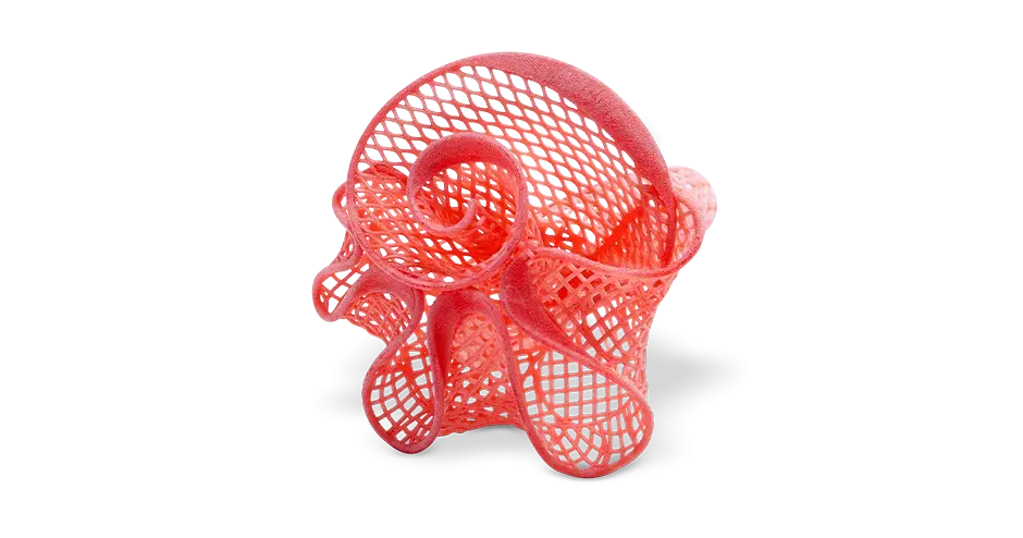 VisiJet Wax Jewel Red材料制作的融合戒指