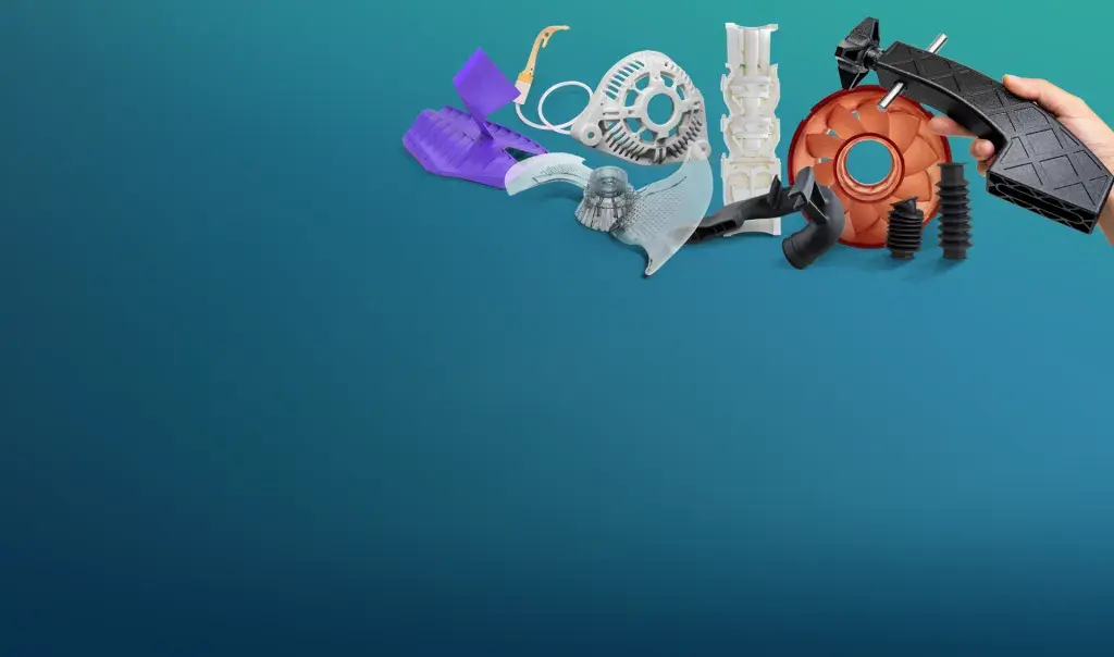 Numerous Plastic Parts in Guide