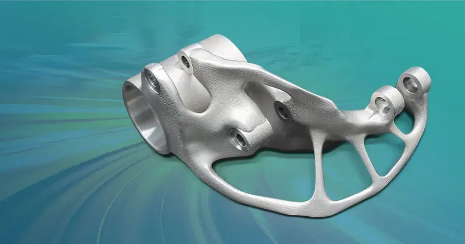 用于赛车运动的金属 3D 打印部件