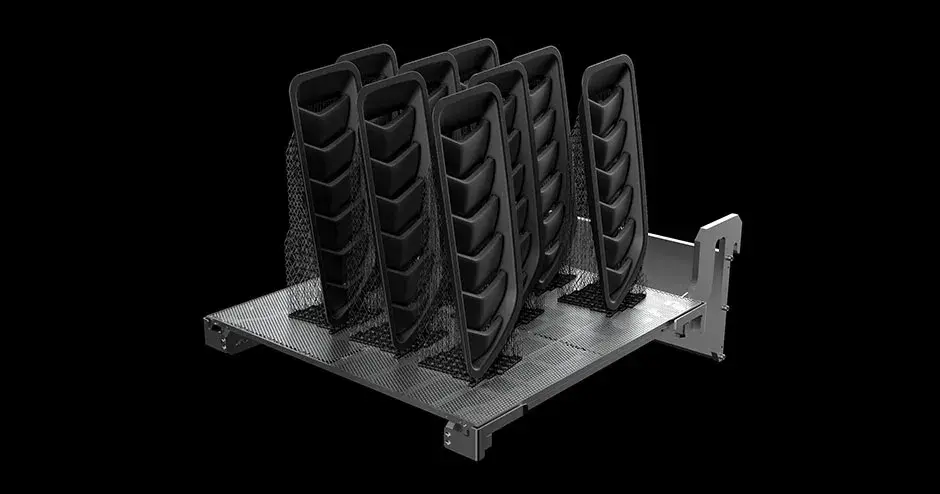 SLA 750 打印机制造的大型 3D 打印部件