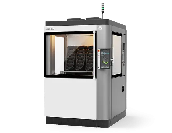 SLA 750双3 D 打印机角度