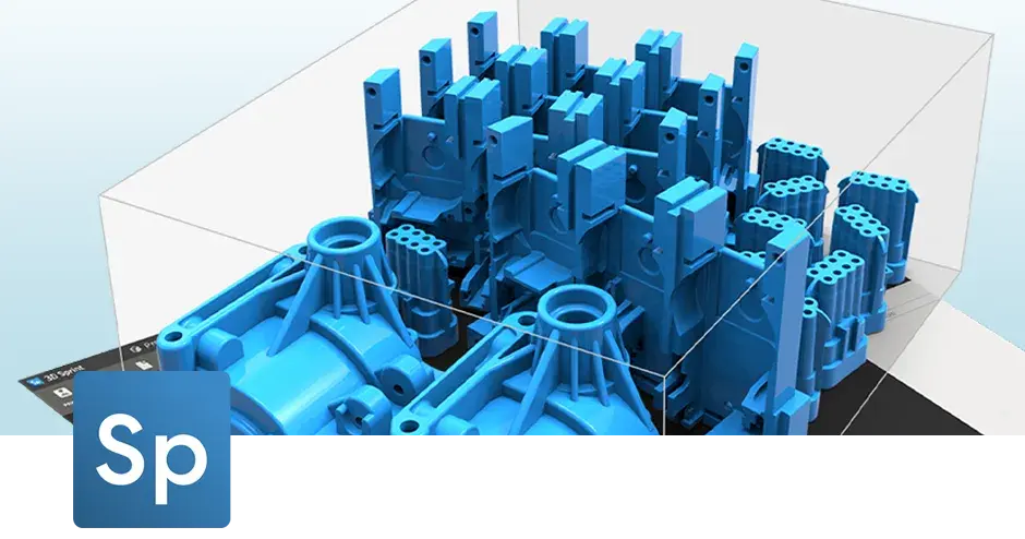 3D Sprint Software logo and sceenshot