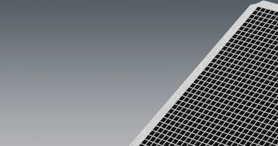 tungsten part with a gradient background