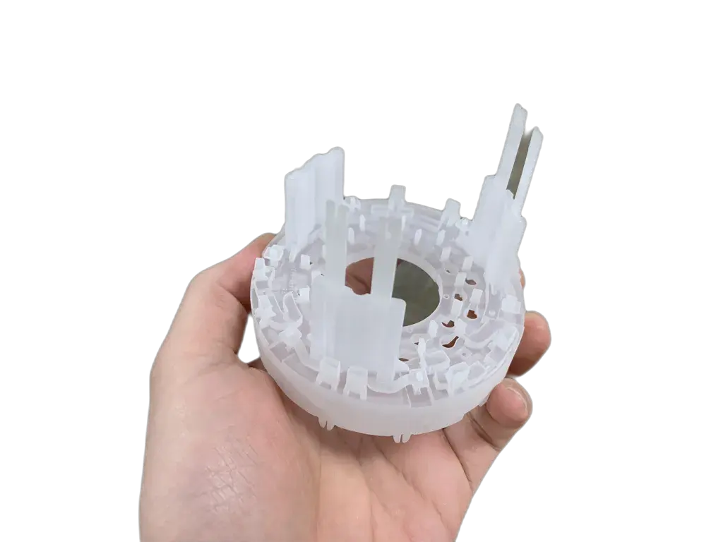 VisiJet M2S-HT90材料打印的校准电子显微镜的校准件