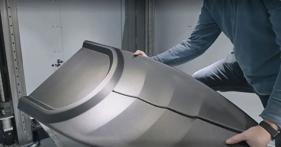 挤压完成3 D 打印部件