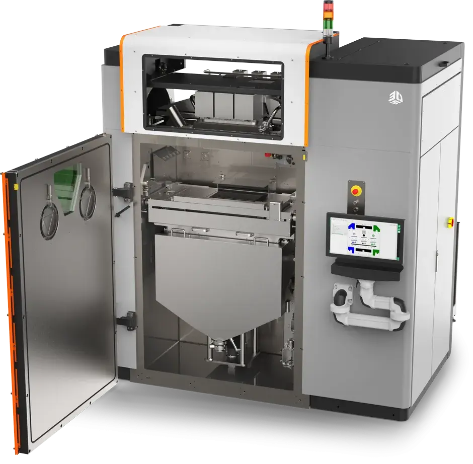 高角度的 DMP Flex 350 Triple 3 D 打印机