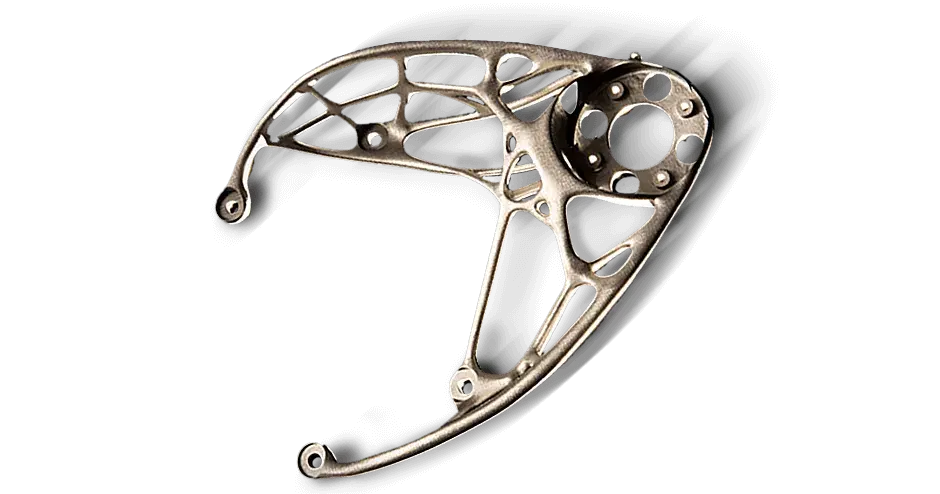 泰雷兹金属支架 LaserForm 钛 Gr. 5