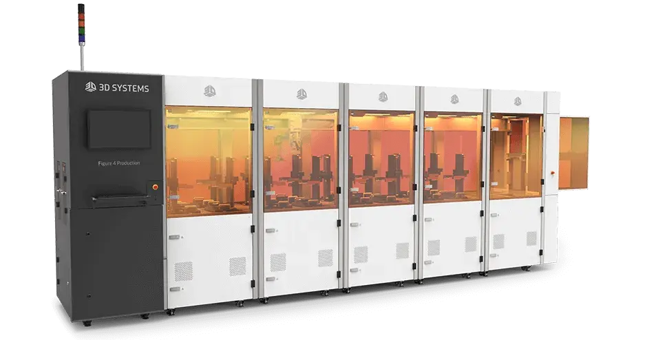 3D Systems Figure 4 高吞吐量塑料件生产系统