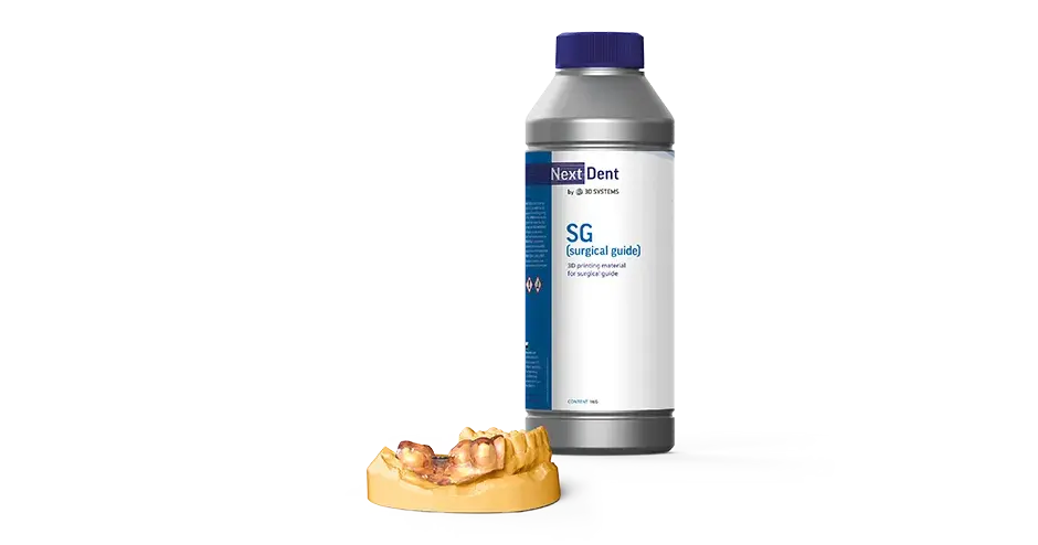 适用于牙科应用的 3D Systems NextDent SG 材料