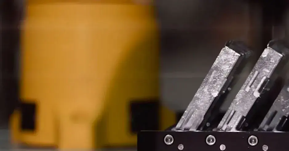 3D 打印机打印部件抽象图