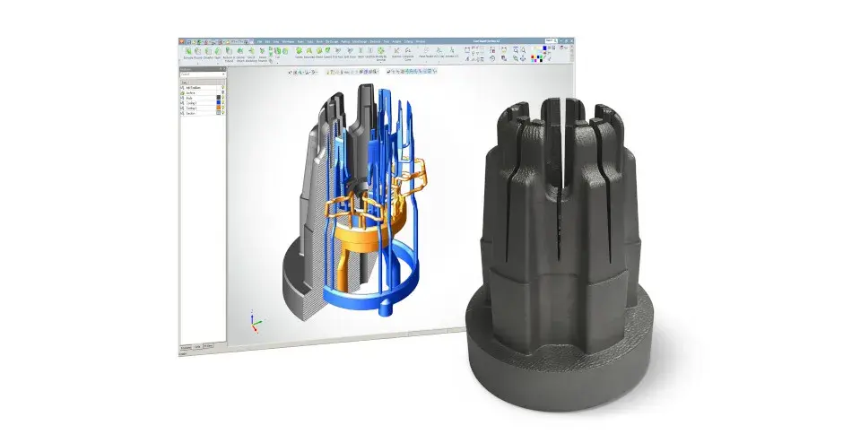 随形冷却示例部件