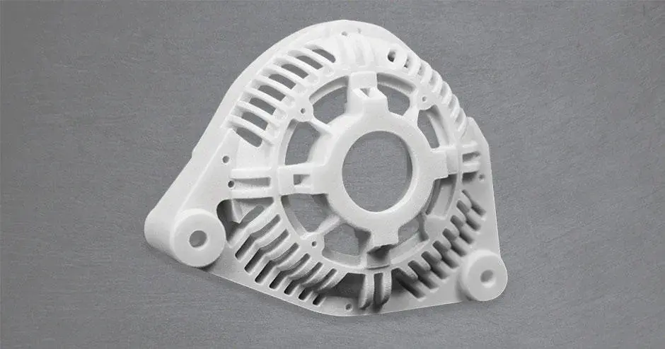 Duraform HST材料SLS技术打印的交流发电机盖板