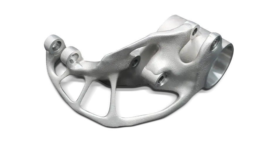 Certified Scalmalloy (A) 制成的悬架摇杆